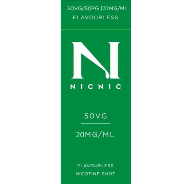 NicNic Βάση Αλάτων Νικοτίνης 20mg/ml