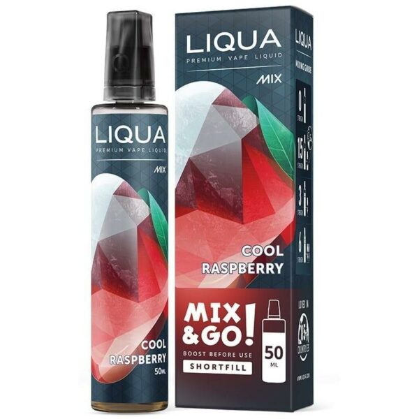 Liqua Cool Raspberry Shortfill 50/70ml 0mg