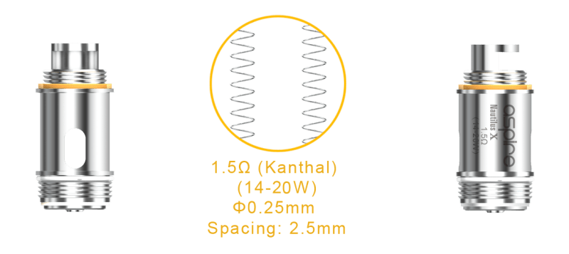 Aspire Nautilus X / PockeX Coils